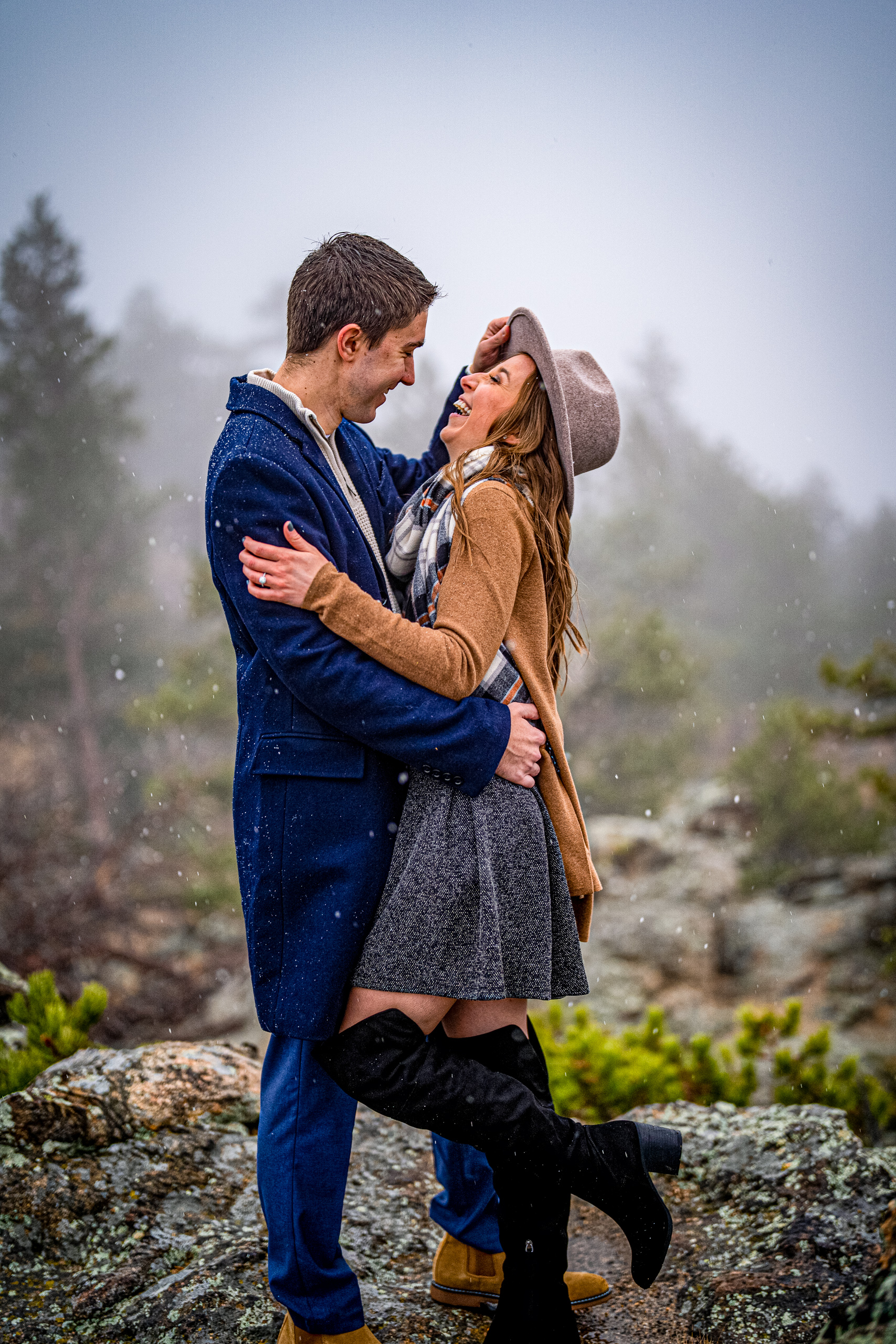 estes park engagement photographer