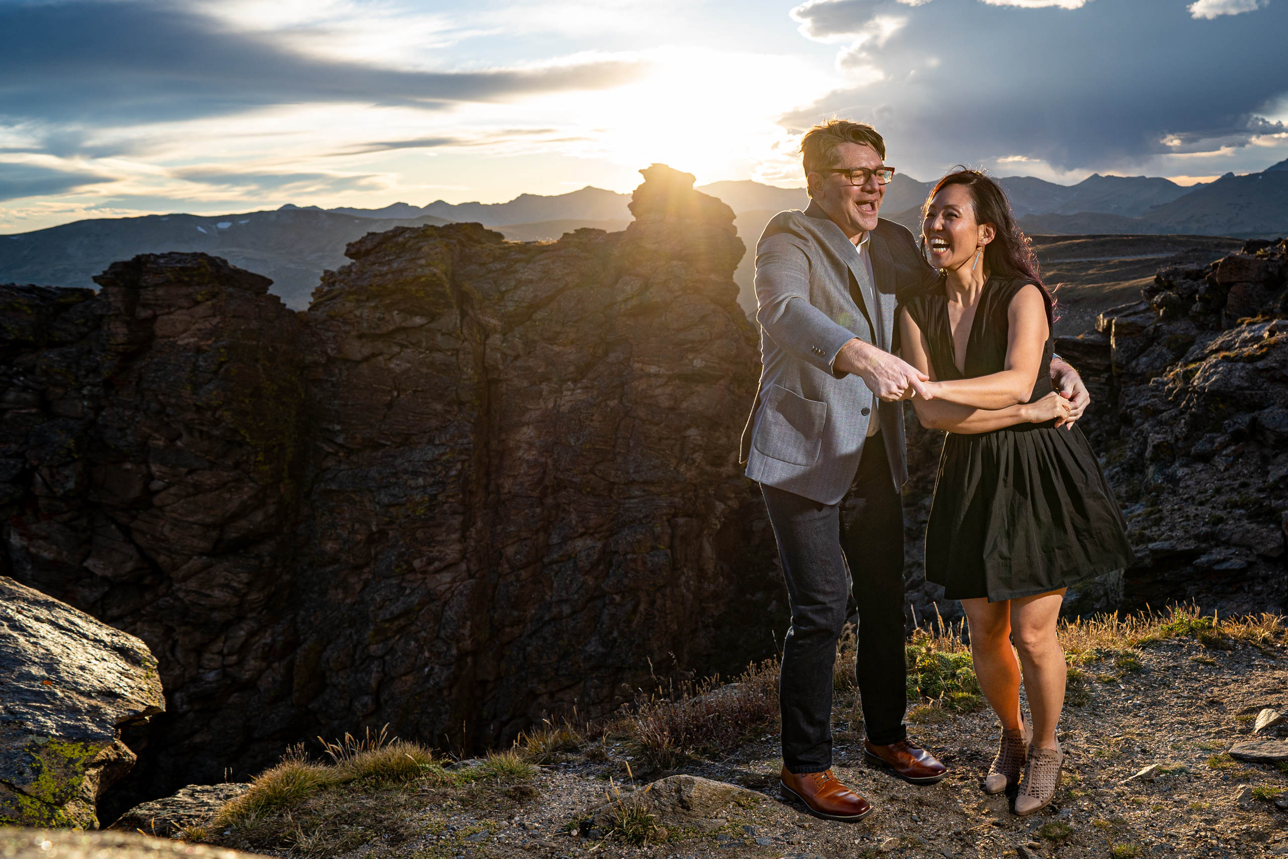 estes park engagement photographer