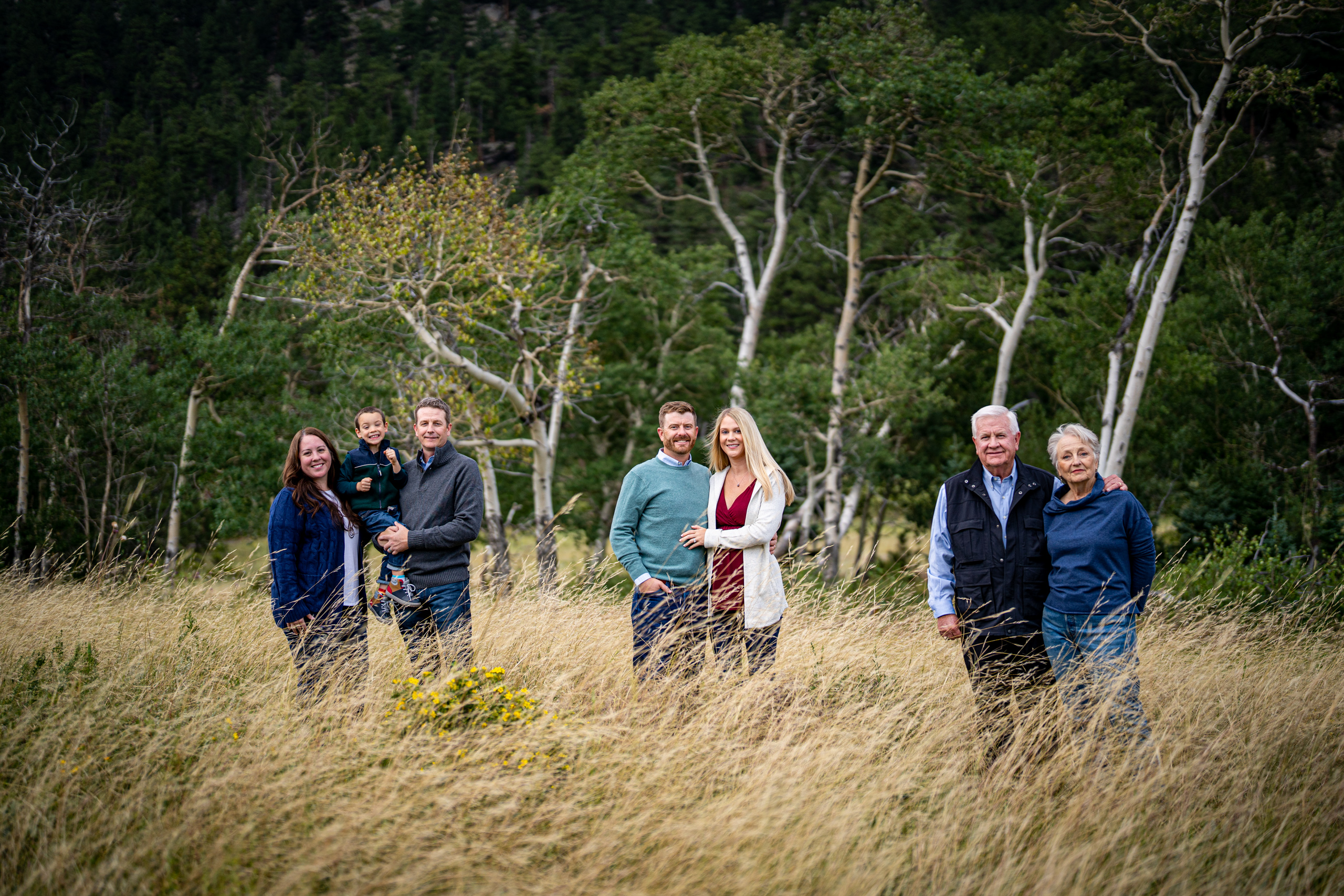 estes park family reunion photographer